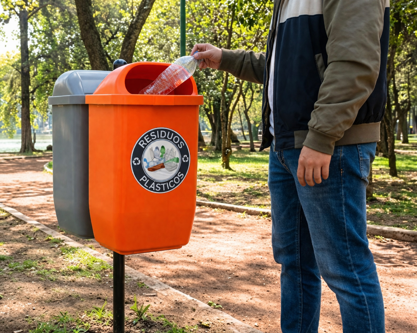 Botes de reciclaje BRICKRUS